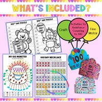 100 Days of School Celebration Activities | Prep/Foundation Printable Pack - thumbnail 3 of 4