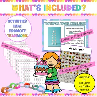 100 Days of School Celebration Activities | Prep/Foundation Printable Pack - image 4 of 4