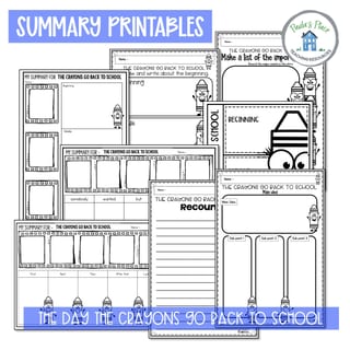 The Crayons Go Back To School - image 3 of 5