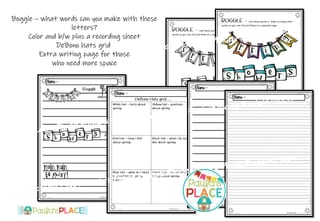 Spring Writing Resource - image 7 of 7
