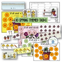 Maths Centres Spring Themed - thumbnail 2 of 4