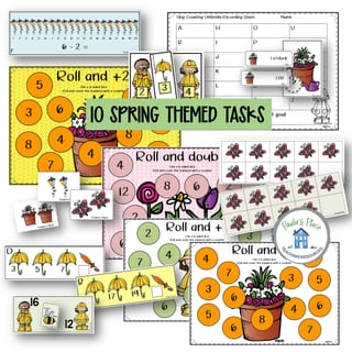 Maths Centres Spring Themed - image 2 of 4