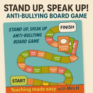 Stand Up, Speak Up! – Anti-Bullying Board Game | Social Skills & Emotional Regulation Ages 6+ - image 1 of 8