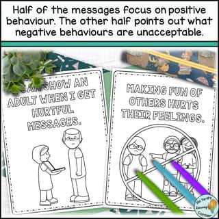 Anti-Bullying Posters and Colouring Pages - image 4 of 4