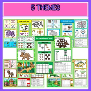 Early Years Maths Bundle | Themed Hands-On Activities & Editable Assessment AUS - image 4 of 5