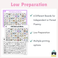 Encoding CVC Words | Roll and Write | SOR | Foundation Australian Curriculum V9 - thumbnail 2 of 4
