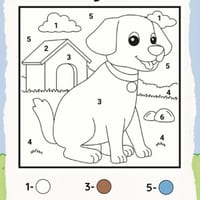 Numbers activity book 1-10 - thumbnail 4 of 6