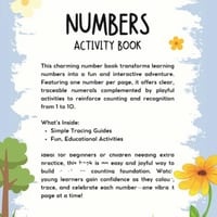 Numbers activity book 1-10 - thumbnail 6 of 6