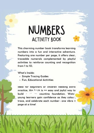 Numbers activity book 1-10 - image 6 of 6