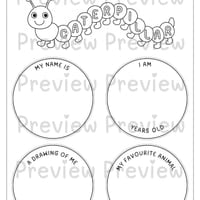 🌟 All About Me Caterpillar – Back to School & Getting to Know You Activity - thumbnail 4 of 4