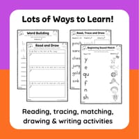 Phonics Activity Booklet - Level 10 CVCC Words | Blending Sounds Worksheets | ALL AUS STATE FONTS - thumbnail 4 of 4