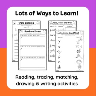 Phonics Activity Booklet - Level 10 CVCC Words | Blending Sounds Worksheets | ALL AUS STATE FONTS - image 4 of 4