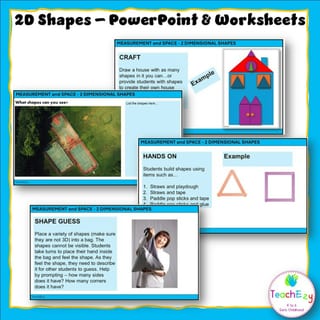 2D Shapes PowerPoint & Worksheets | Kindergarten & Foundation | Australian & NSW Curriculum - image 3 of 4
