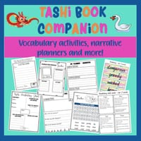 Tashi Book Companion Vocabulary Activities and Narrative Planner