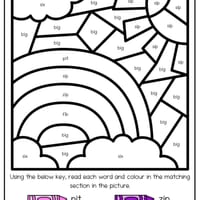 Colour by CVC Words- Short /i/ Focus - thumbnail 6 of 7