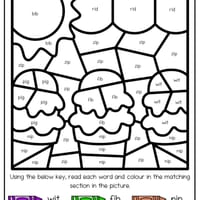 Colour by CVC Words- Short /i/ Focus - thumbnail 4 of 7