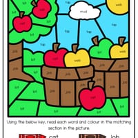 Colour by CVC Words - Value Bundle! - thumbnail 5 of 7