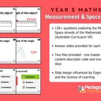 Year 5 Mathematics Daily Review (Measurement & Space) - thumbnail 2 of 4
