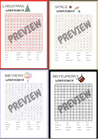 16 FUN FIND-A-WORDS!! - image 4 of 4