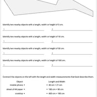 Length, Perimeter and Area Year 4 Worksheets - thumbnail 3 of 5