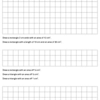 Length, Perimeter and Area Year 4 Worksheets - thumbnail 4 of 5