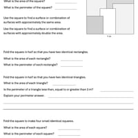 Length, Perimeter and Area Year 4 Worksheets - thumbnail 5 of 5