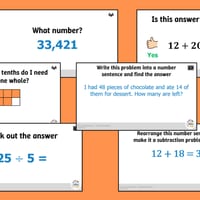 Year 3 Mathematics Daily Review Bundle - thumbnail 4 of 6