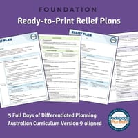 Foundation Relief Teaching Plans