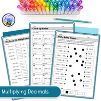 Australian Curriculum v9 Year 6 Multiplying and Dividing Decimals by Powers of 10 - thumbnail 2 of 4