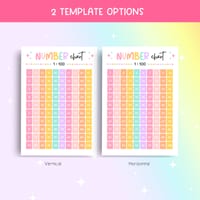 Count to 100 - Number Chart Poster - thumbnail 3 of 4