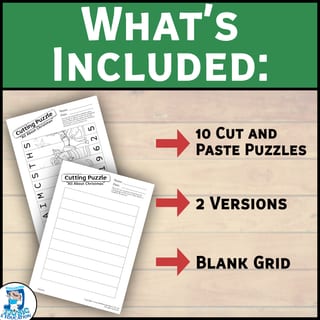 Christmas Number Sequencing Puzzles | Cutting skills, Colouring - image 3 of 3