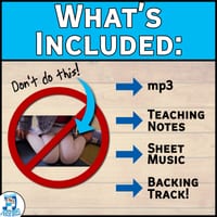 Sit on Your Bottom | An Original Song with Teaching Notes | Classroom Activity - thumbnail 3 of 3