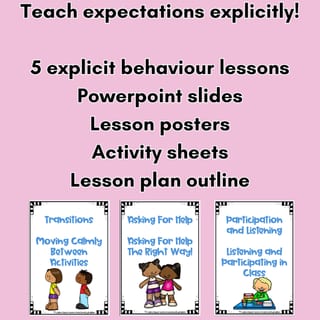 Explicit Behaviour & Routine Lessons | Junior Primary (F–2) | Student Wellbeing - image 3 of 3