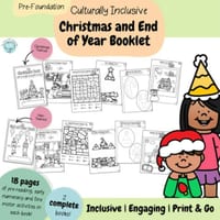 Pre-Foundation - Culturally Inclusive Christmas and End of Year Booklet - thumbnail 1 of 4