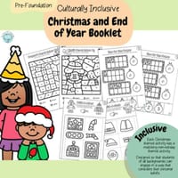 Pre-Foundation - Culturally Inclusive Christmas and End of Year Booklet - thumbnail 2 of 4