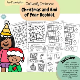Pre-Foundation - Culturally Inclusive Christmas and End of Year Booklet - image 2 of 4