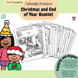 Pre-Foundation - Culturally Inclusive Christmas and End of Year Booklet - image 3 of 4