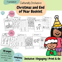 Foundation - Culturally Inclusive Christmas and End of Year Booklet - thumbnail 1 of 4