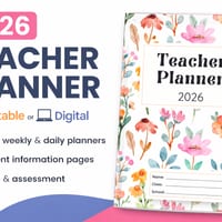 2026 Teacher Planner | Printable & Digital | Australian Curriculum Aligned - thumbnail 1 of 4