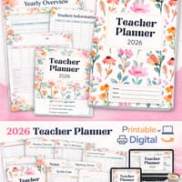 2026 Teacher Planner | Printable & Digital | Australian Curriculum Aligned - thumbnail 2 of 4
