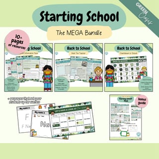 The MEGA Starting School Bundle (Green Oasis) - image 1 of 4