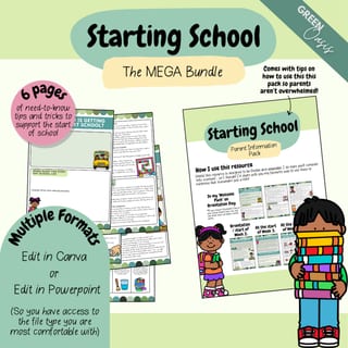 The MEGA Starting School Bundle (Green Oasis) - image 3 of 4