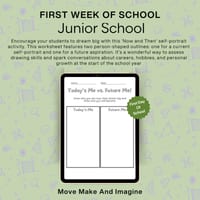 Now and Future Self-Portraits: Differentiated "When I Grow Up" Activity Set - thumbnail 1 of 1