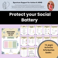 Understanding the Social Battery – A Self-Regulation Workbook for Kids & Teens - thumbnail 3 of 6