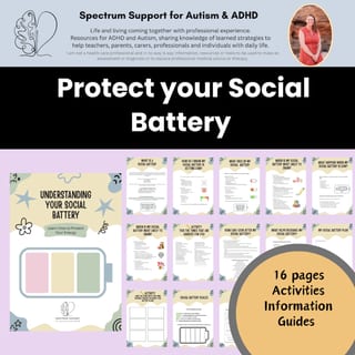 Understanding the Social Battery – A Self-Regulation Workbook for Kids & Teens - image 3 of 6