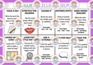 Spelling Toolbox | Spelling Strategies for Independent Writers | PDF - image 1 of 1