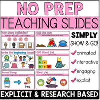 Phonics Lesson Slides CVC Short e Explicit Whole Group Teaching Slides Foundation to Year 1 - thumbnail 2 of 4