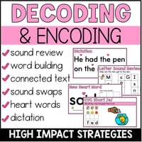 Phonics Lesson Slides CVC Short e Explicit Whole Group Teaching Slides Foundation to Year 1 - thumbnail 3 of 4