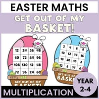 Easter Maths - Multiplication Fact Fluency Game (2 to 12 Times Tables) - thumbnail 1 of 4
