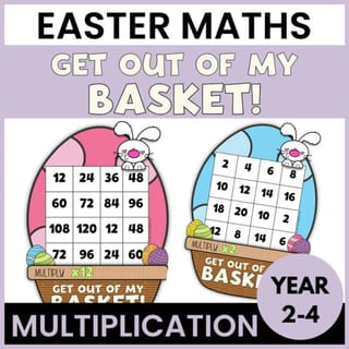Easter Maths - Multiplication Fact Fluency Game (2 to 12 Times Tables) - image 1 of 4
